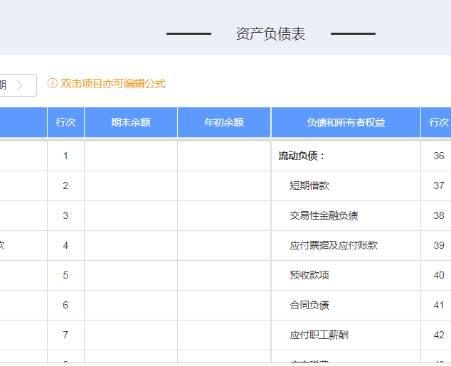 财务报表功能已上线